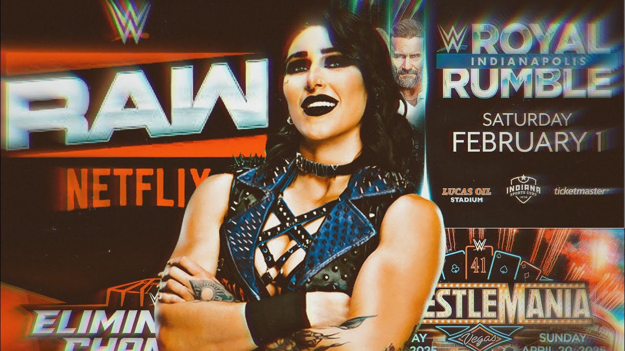 Rhea Ripley 2025 PLE Match Card Compilation (All rights go to @WWE ...