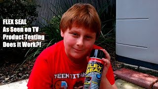 Flex Seal - As Seen On TV - Product Test by Cheezy Geek