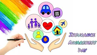 Insurance awareness day Insurance awareness day drawing Are you Insured V Art Studio