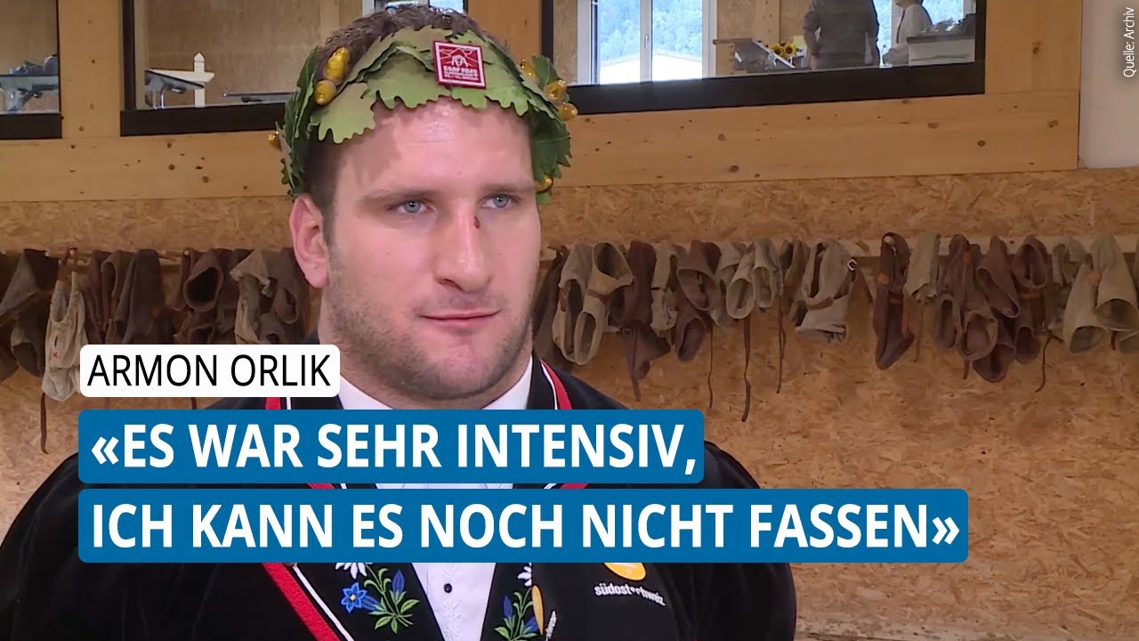 Schwingerkönig Armon Orlik über letzte 48 Stunden