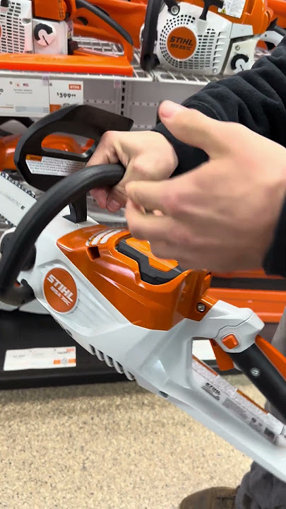 STIHL MSA 70 power! #stihlchainsaw #stihl #chainsawparts #tools #diy