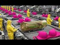 Inside the Banana Waste Factory - Full Process How Million-Dollar Underwear Are Made