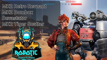 #warrobots Testing MK2 Revnant with MK2 Devastator & Scatter,  not bad at all !! #pixonic #gameplay