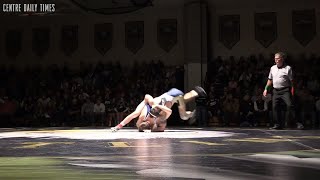 Penns Valley at Bald Eagle Area wrestling, a dual full of excitement for fans