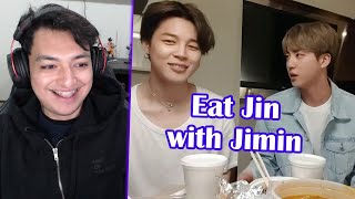 Let's watch the EAT JIN with JIMIN! - BTS Vlive Reaction