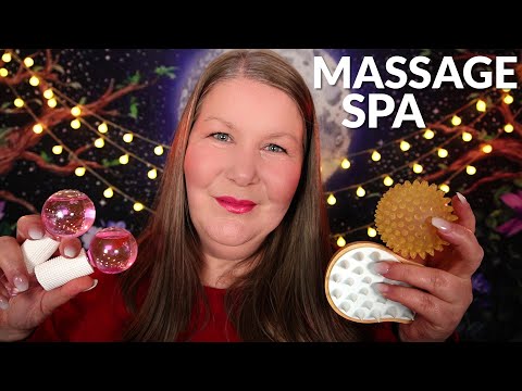 ASMR Massage Spa Roleplay 💤 Head, Face and Shoulder 💤 Personal Attention 💤 Deutsch German
