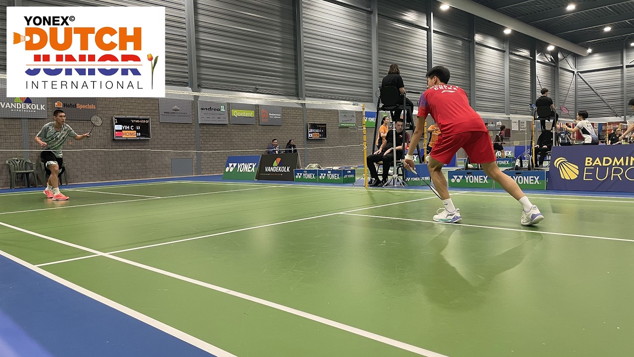 Quarter-finals court 1, February 28, Yonex Dutch Junior International 2026