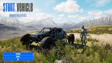 UE5 Chaos Physics Stunt Vehicle