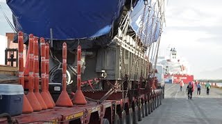 Transporting MAN engines through Nicaragua - not for the faint-hearted!