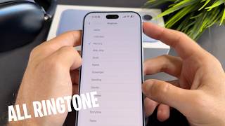 iPhone 18 Pro / iPhone 18 Pro Max – Uji Suara Semua Nada Dering