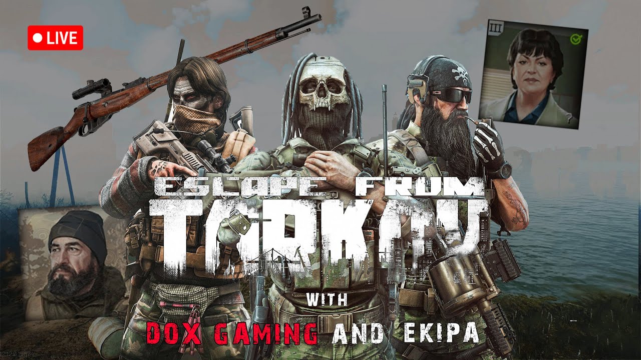 🔴 LIVE " Escape from Tarkov " EKIPA JE TU AJMOOO !!!! YouTube