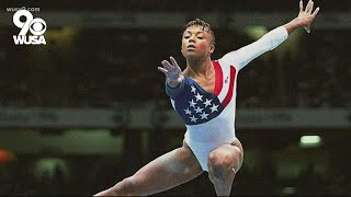 Olympic gold medalist Dominique Dawes is turning pain into purpose