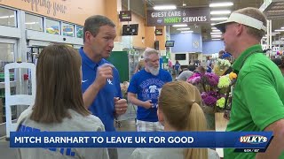 Mitch Barnhart now leaving UK for good amid criticism over post-retirement role