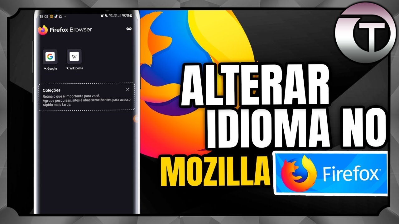 Como MUDAR IDIOMA NO MOZILLA FIREFOX para PORTUGUÊS Atualizado YouTube