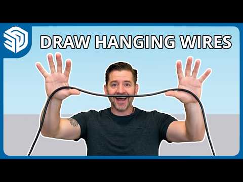 5 Ways to Draw Hanging Wires
