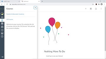 Canvas: Logging In For Your First Time