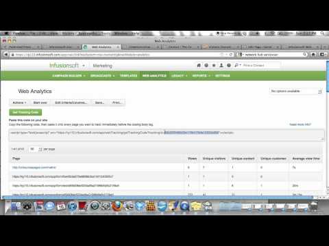 Installing Infusionsoft web analytics to your wordpress page by Anyssa Carruthers