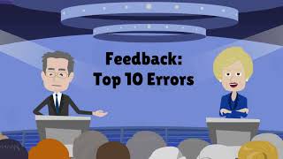 What Are the Top 10 Errors You Make When Giving Feedback?