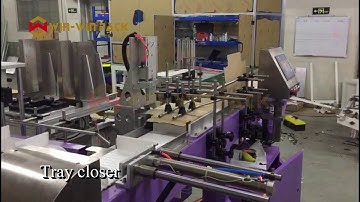 WIN-WIN PACK Tray closer/Box closer/ Box sealer/ Box former/ Box erector/ Box packing machine