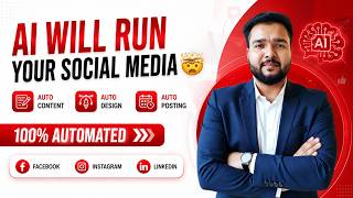 100% AI-Powered Auto Posting System! Social Media Automation 💯