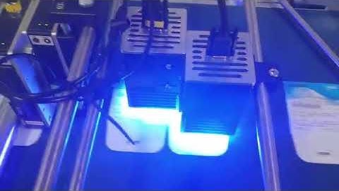 Box UV coding with large content high resolution inkjet printer