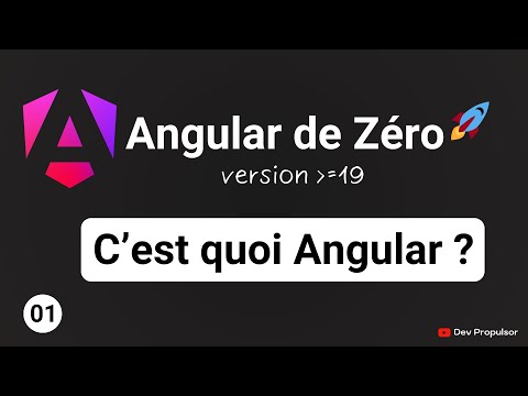 [Apprendre Angular] 1- C'est quoi Angular ?