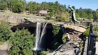 Waterfall in the heart of Gadsden, AL Noccaluia Falls