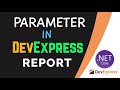 How To Use Parameter In DevExpress Report