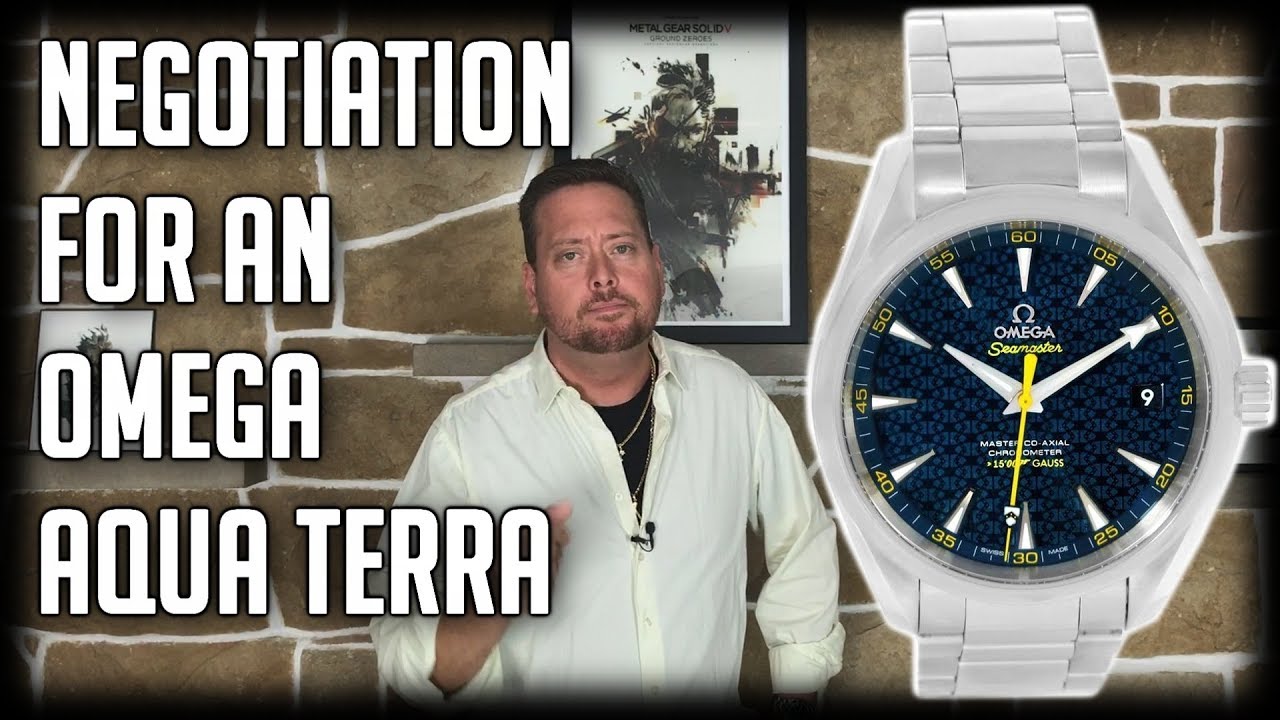 Negotiation on a Omega Seamaster Aqua 