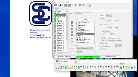 Test and setup the CVM PLC program in a Copley Controls drive