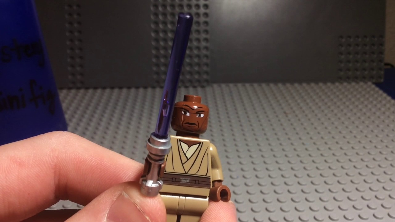 Mystery Minifigure 241 Mace Windu (Clone Wars version) YouTube