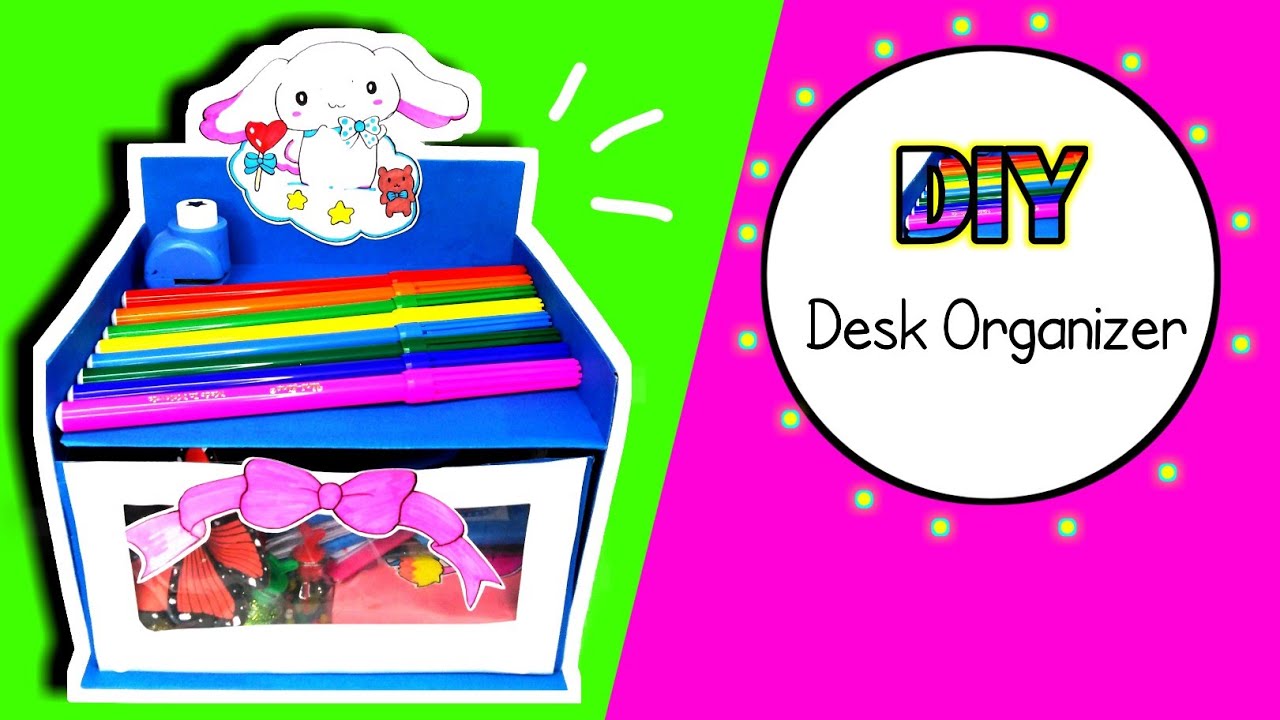 DIY Desk Organiser Recreating Desk Organiser from Tonni Art and Craft