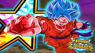 LIMIT BREAKING GOD FORM! Rainbow EZA AGL SSBKK Goku! (DBZ Dokkan Battle)