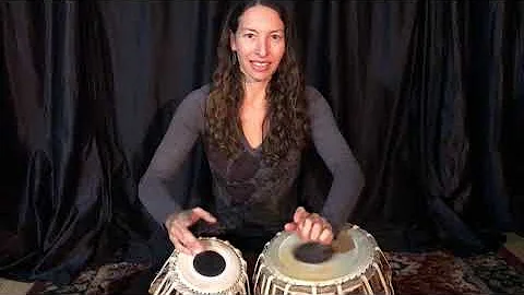 Anna Sobel - Tabla Solo - Aadi Lay Kaydas in Ati V...