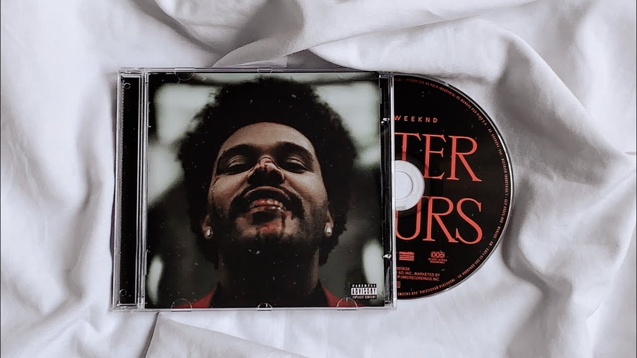 the weeknd - after hours (cd unboxing) 