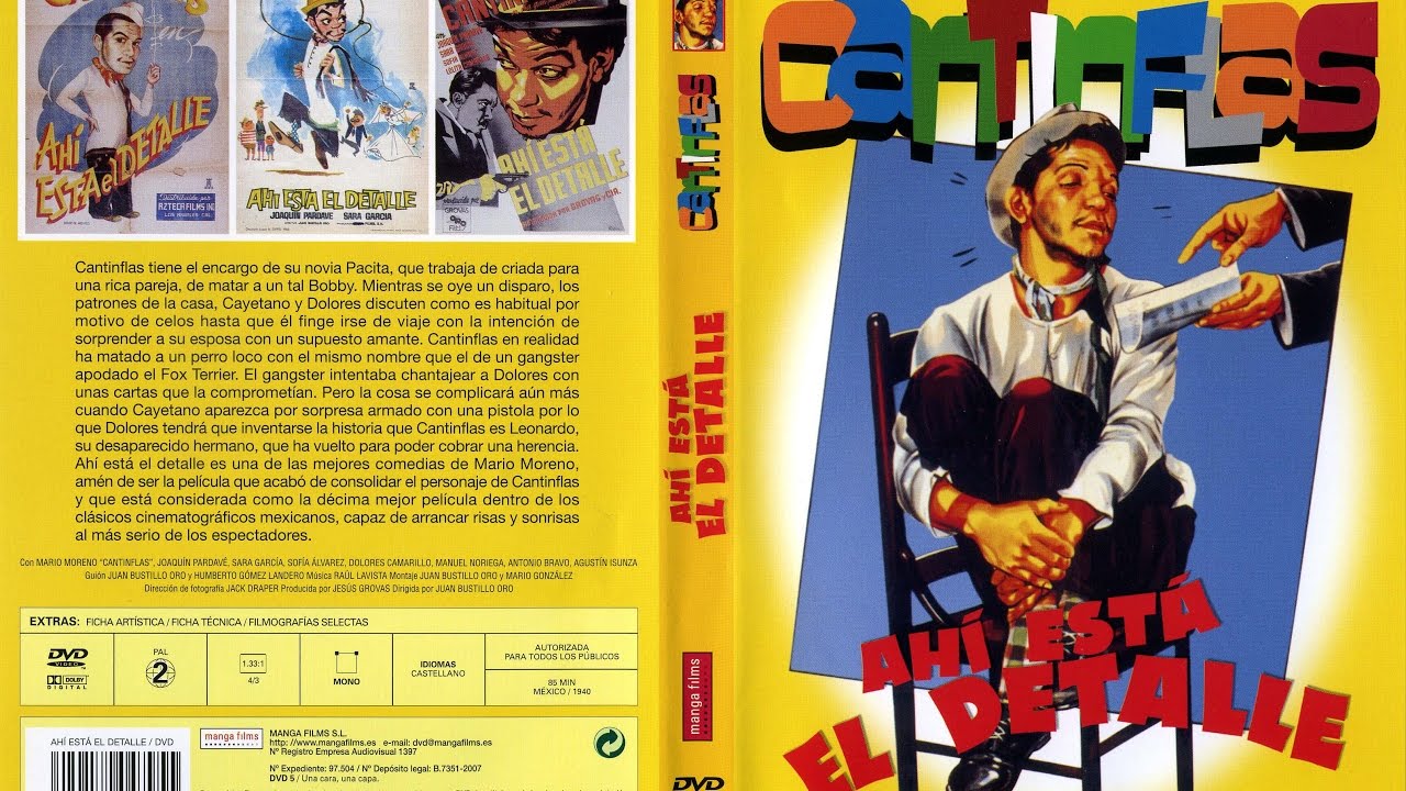 Cantinflas Ahí está el detalle (1940) YouTube Cantinflas Ahí está el detalle (1940) YouTube