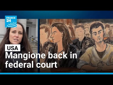 Luigi Mangione returns to federal court for pivotal hearing • FRANCE 24 English