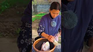 Creamy Cabbage Soup: Milky white, rich &amp; silky舌尖上的烂糊白菜汤，汤白如奶浓香丝滑，喝一口暖身又暖胃！#抖音美食创作人 #新农人计划 #美食