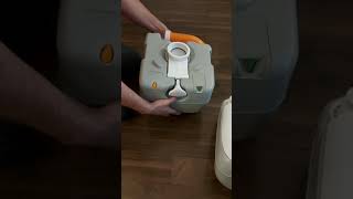 using and cleaning the reliance flush-n-go 4822 portable toilet