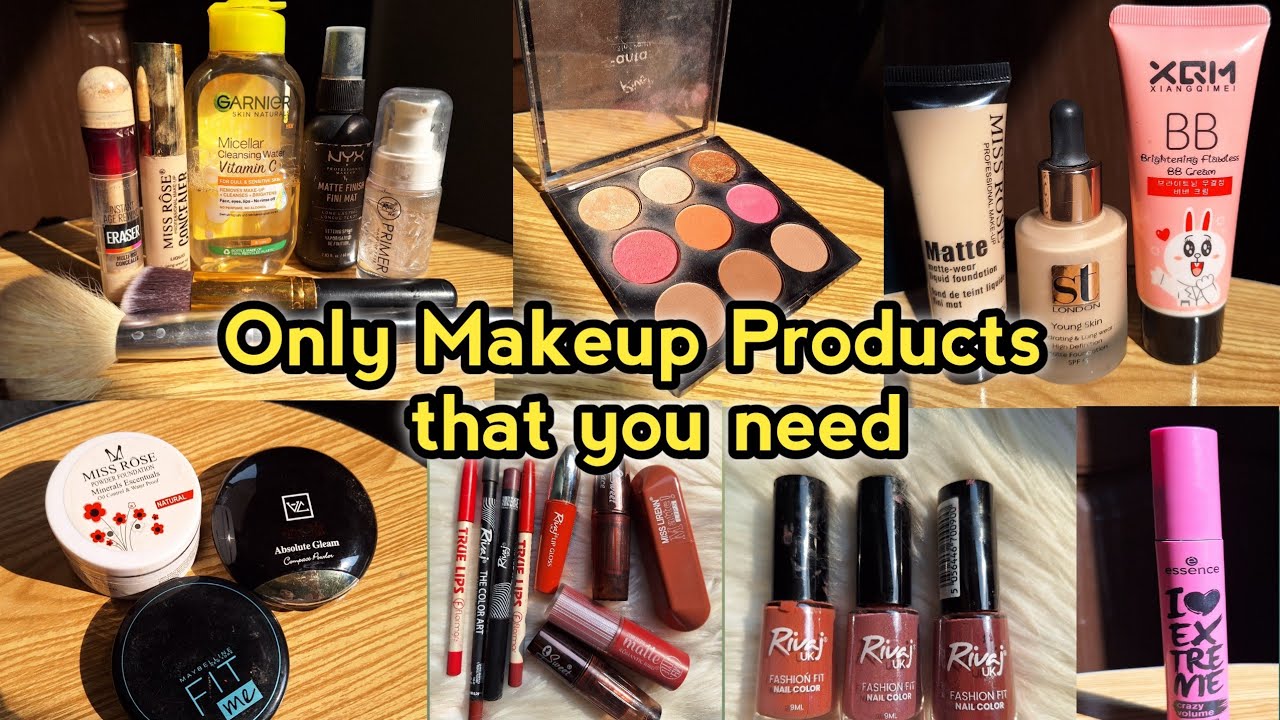 Only Makeup Products You Need| Basic Makeup Kit you should have✨️