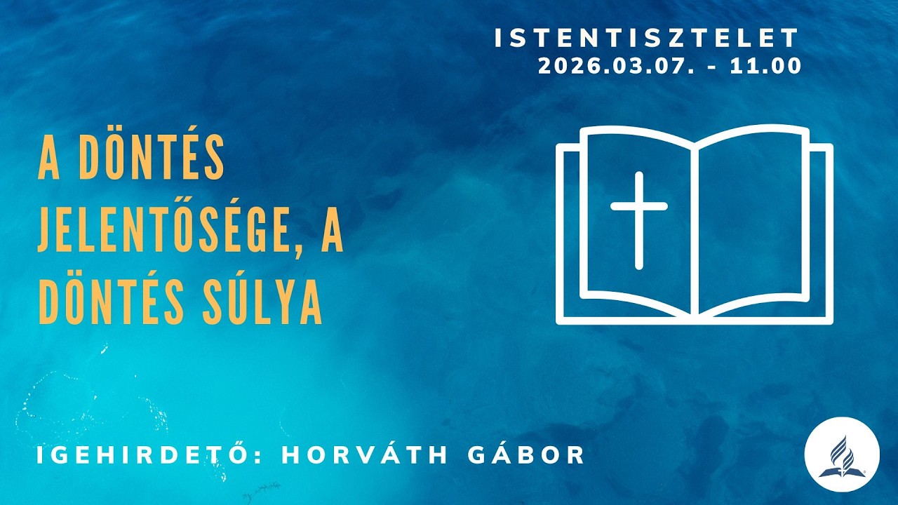 Bajai adventisták - istentisztelet