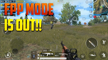 Pubg Mobile China - New Update 0.6.1 | FPP mode is out