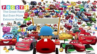 Pocoyo: The Great Race But Even More Extreme Better Music OST: Gas Gas Gas & Discord From MLP