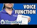 Honeywell 6160V: Turn Off the Voice Function