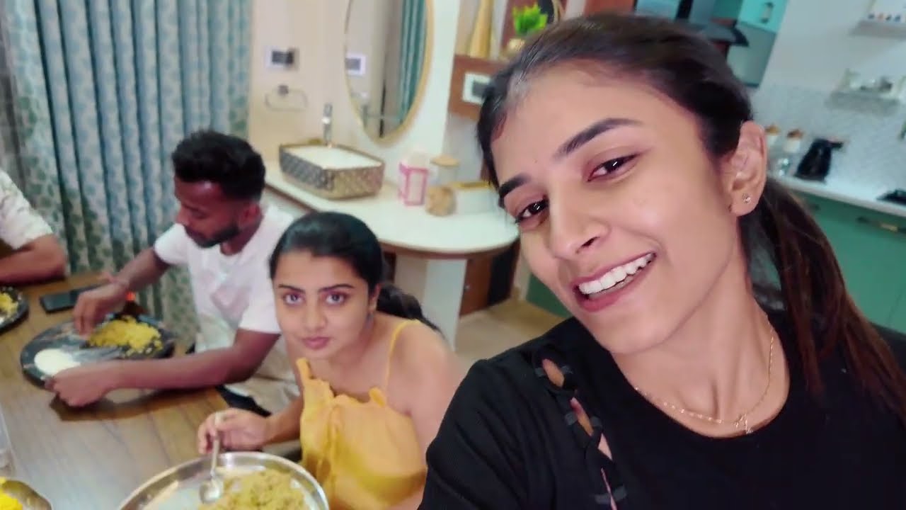 Madhu goskara👩‍🍳😍#nikhilnishavlogs #madhugowda 