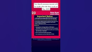 Best Institute for Data science and Data Analytics with placement support | Datagyan Ranjan Sir