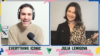 Julia Lemigova The Real Housewives of Miami on Everything Iconic with Danny Pellegrino