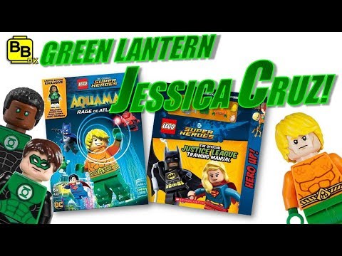 Green Lantern Jessica Cruz custom minifigure DC Comics movie New For LEGO