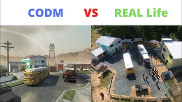 Cod Mobile VS Real Life: Map Edition