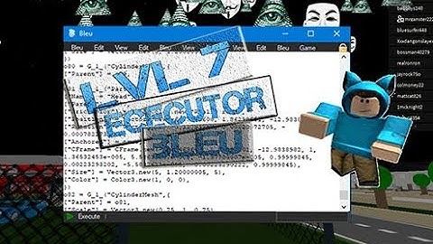 NEW ROBLOX EXPLOIT - BLEU (WORKING!) LUA WRAPPER w/ GREEN FIRE, PARTICLES, EPIC FACE, & MORE!